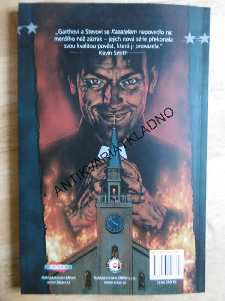 PREACHER KAZATEL,2., AŽ DO KONCE SVĚTA, ENNIS, DILLON,