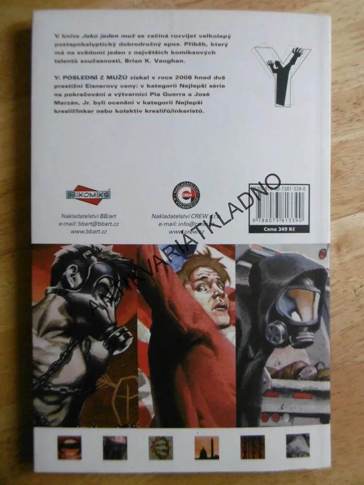 Y POSLEDNÍ Z MUŽŮ, JAKO JEDEN MUŽ, VAUGHAN, GUERRA, MARZÁN