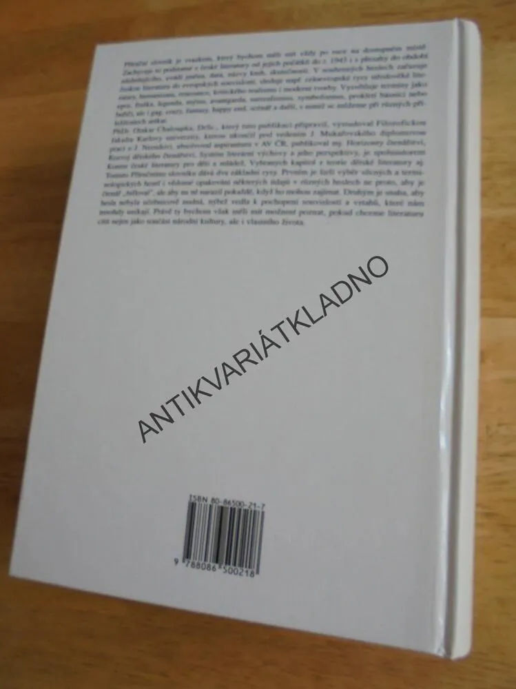 PŘÍRUČNÍ SLOVNÍK ČESKÉ LITERATURY,OD POČÁTKŮ DO 1945, **an