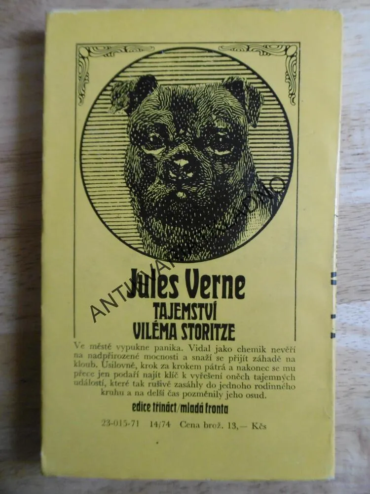 TAJEMSTVÍ VILÉMA STORITZE, JULES VERNE, 