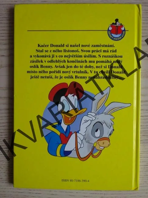 DONALD LISTONOŠEM, WALT DISNEY, WALT DISNEY, **an
