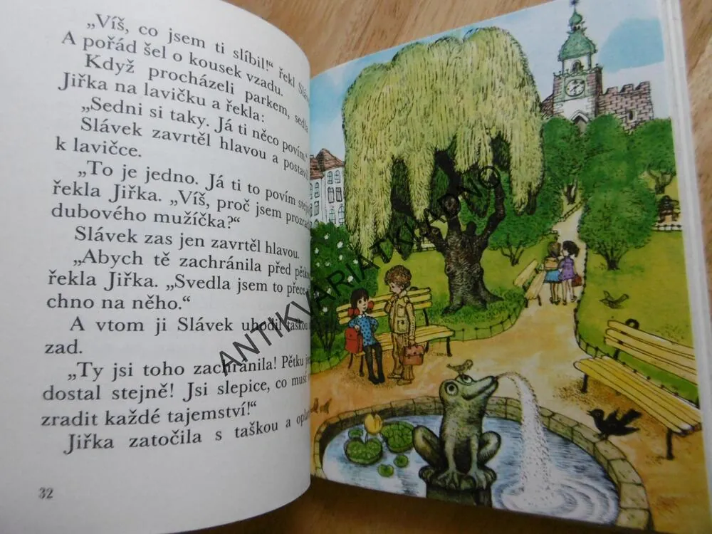 JAK SI SLÁVEK NAČAROVAL DUBOVÉHO MUŽÍČKA, VÁCLAV ČTVRTEK, JAN ČERNÝ, 1976