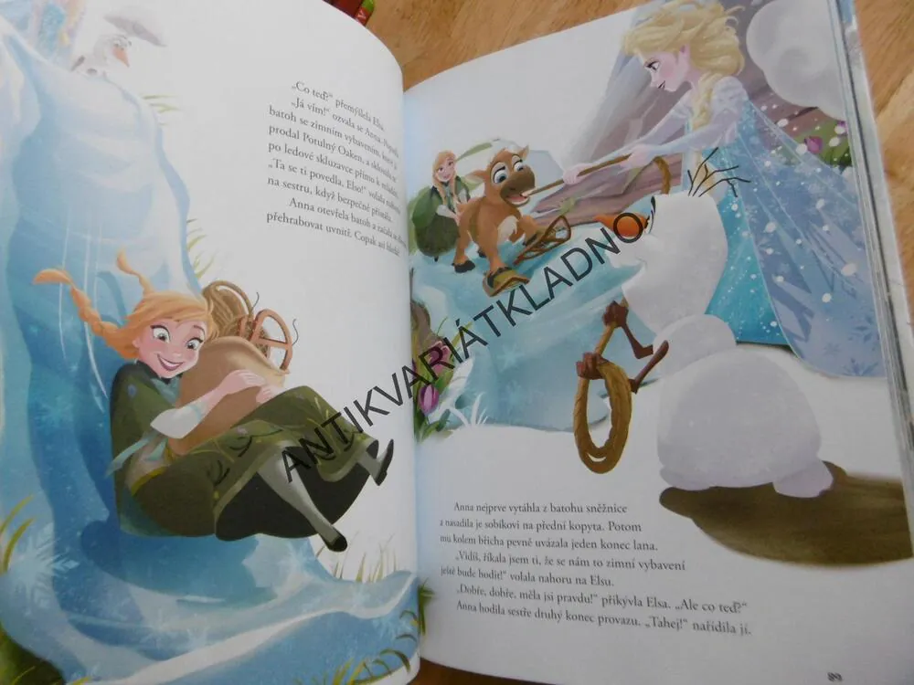 NEJKRÁSNĚJŠÍ KOLEKCE PŘÍBĚHŮ, LEDOVÉ KRÁLOVSTVÍ, DISNEY
