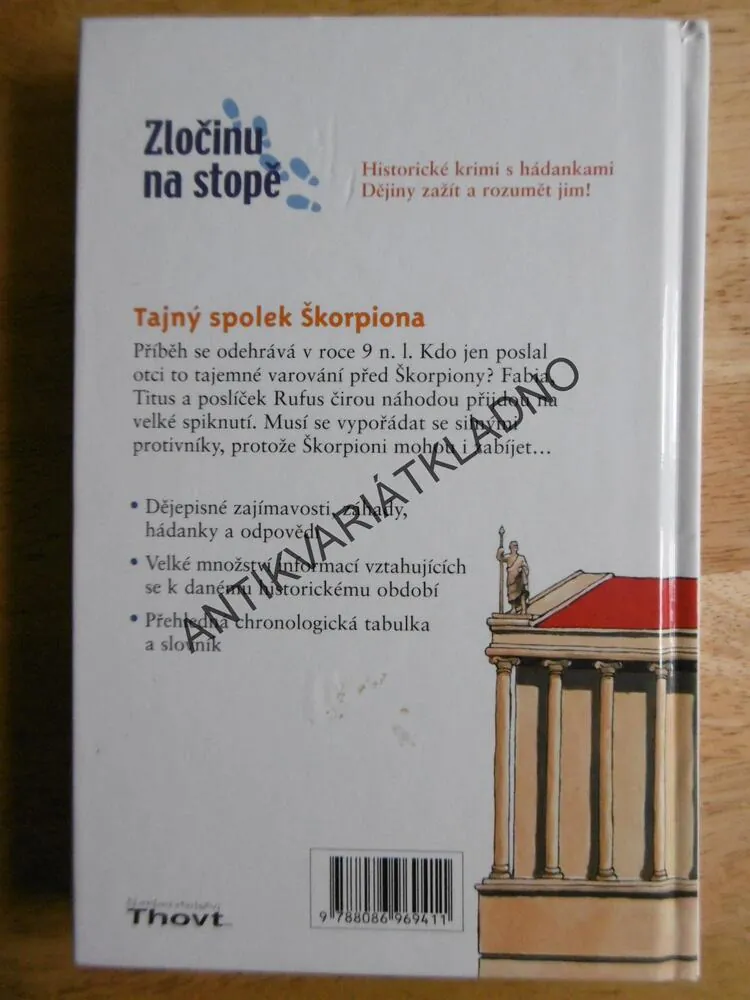 TAJNÝ SPOLEK ŠKORPIONA, ZLOČINU NA STOPĚ, HOLLEROVÁ, **an