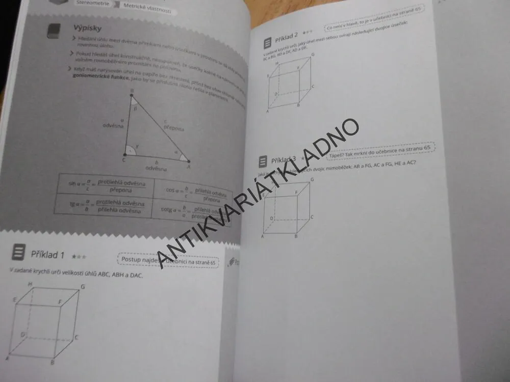 MATEMATIKA, MATIKA PRO SPOLUŽÁKY, STEREOMETRIE, PRACOVNÍ SEŠIT, LIŠKA, VALENTA, KRÁL