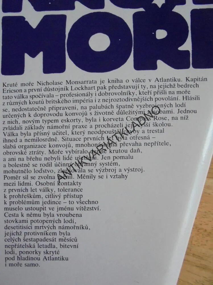 KRUTÉ MOŘE, NICHOLSON MONSARRAT