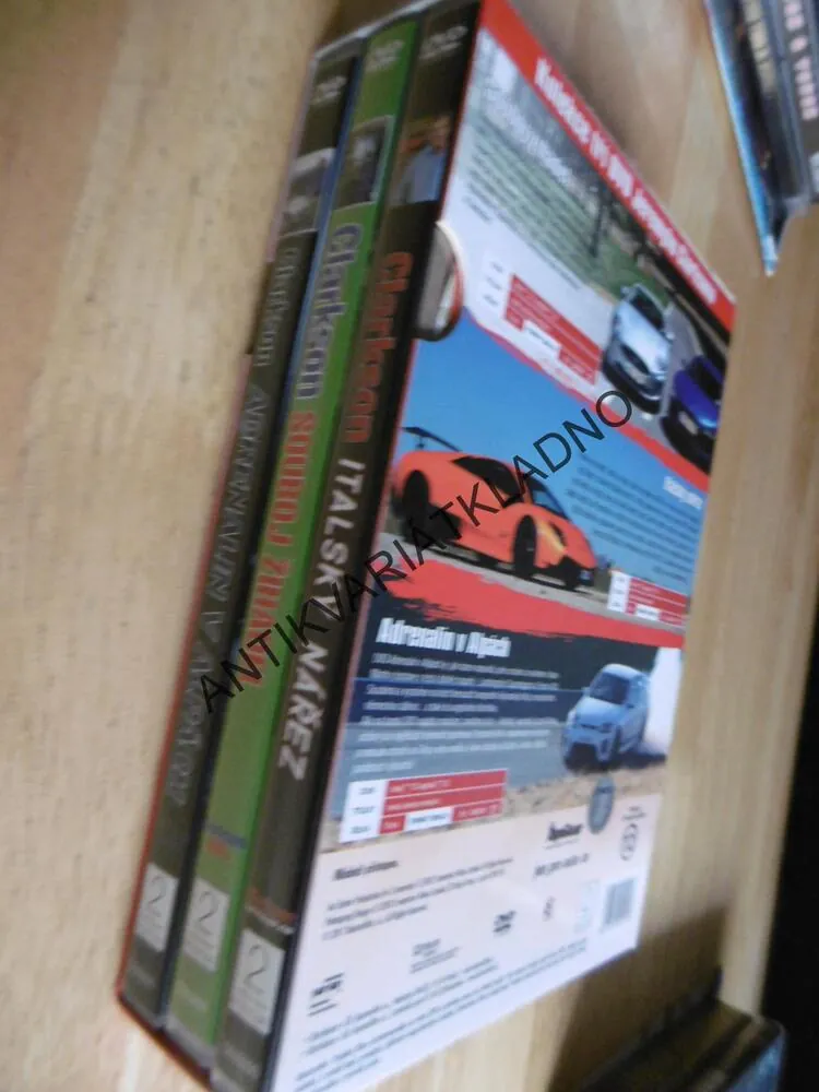 JEREMY CLARKSON, 3 DVD FILM