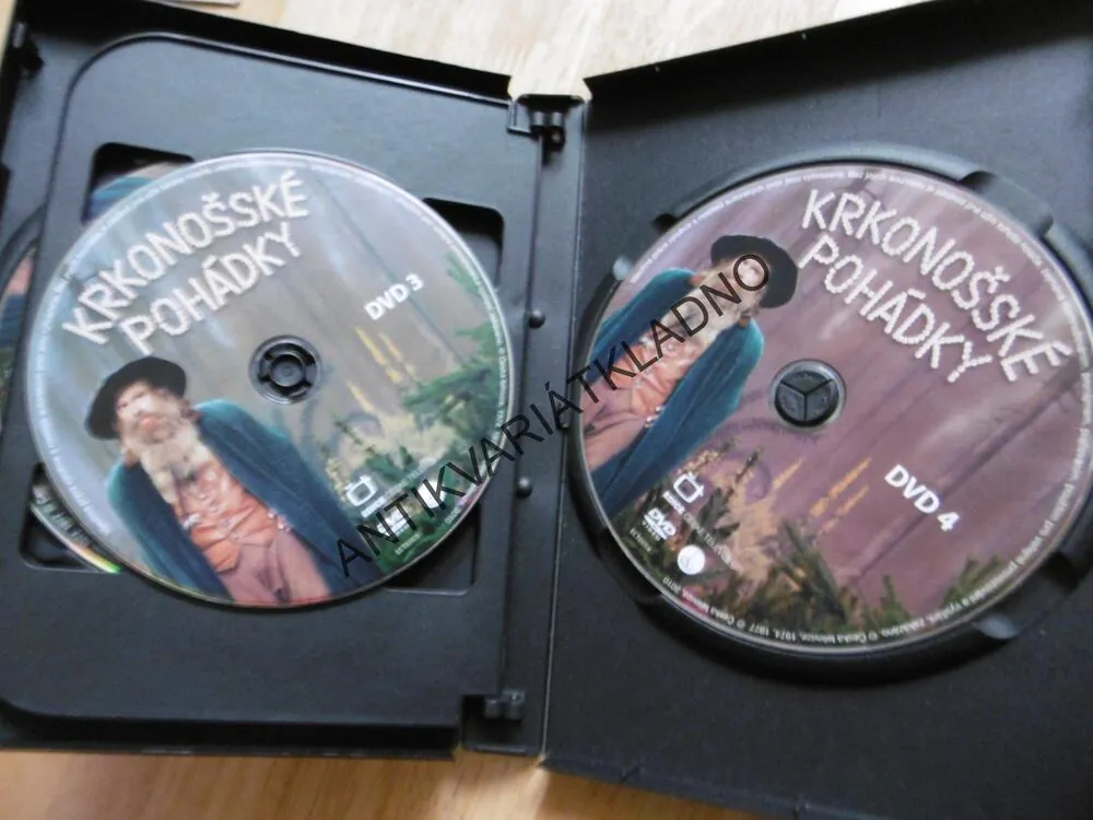 KRKONOŠSKÉ POHÁDKY, 4 DVD FILM