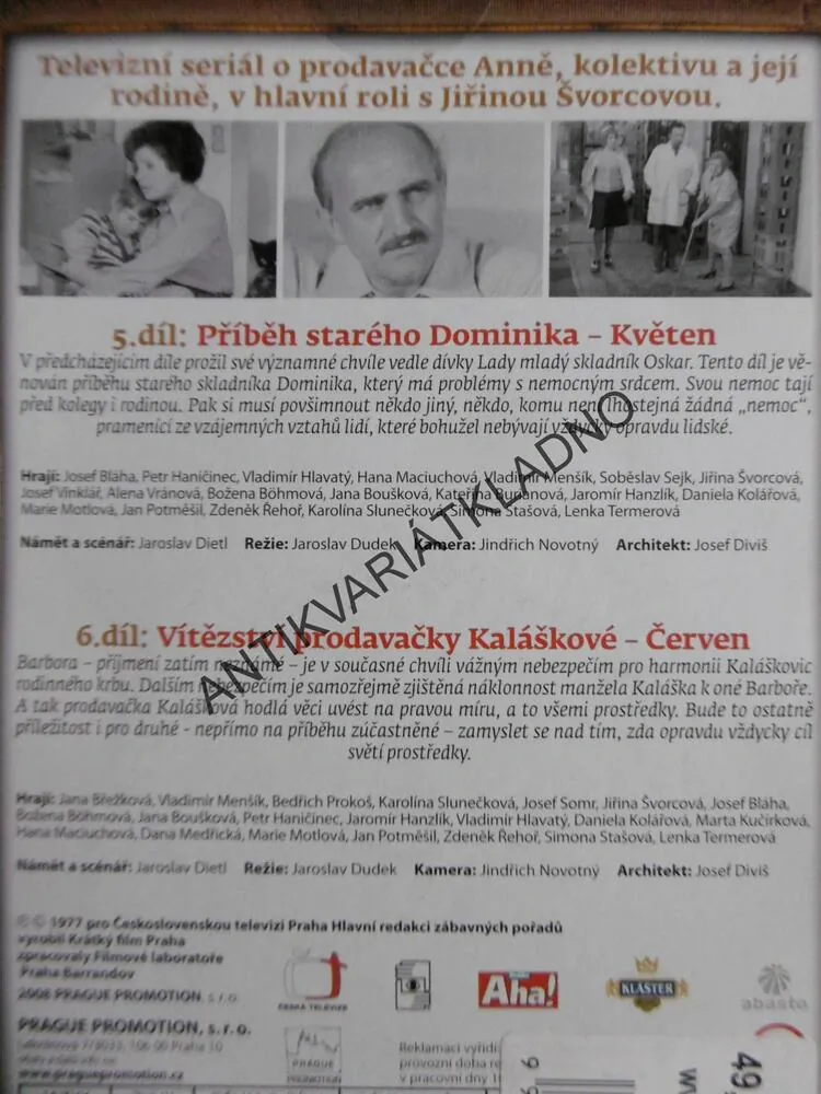 ŽENA ZA PULTEM,1-12.DÍL, 6 DVD FILM SERIÁL