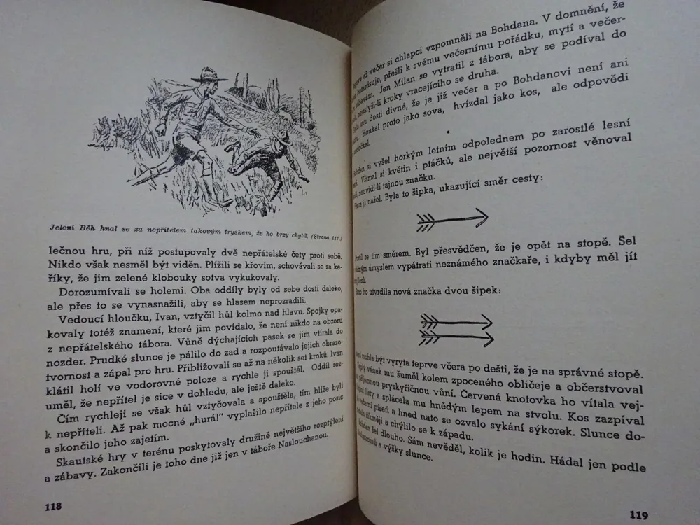 SKAUTSKÝ ROK DRUŽINY KAMZÍKŮ, JOSEF KOVÁŘ, 1938, **an