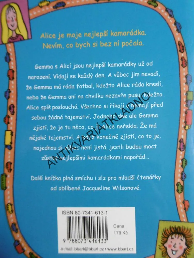 NEJLEPŠÍ KAMARÁDKY, JACQUELINE WILSONOVÁ, **an