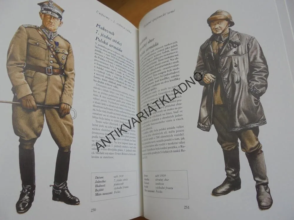 UNIFORMY 2. SVĚTOVÁ VÁLKA, 250 UNIFOREM 30 STÁTŮ, DARMAN, **an