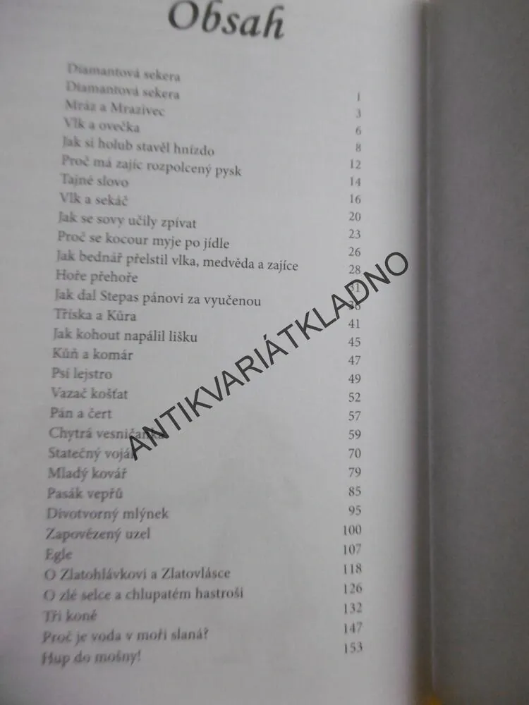 DIAMANTOVÁ SEKERA, BALTSKÉ POHÁDKY, JAROSLAV TICHÝ,