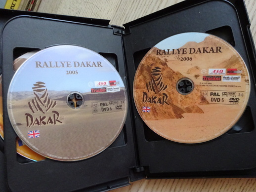 RALLYE DAKAR, 30 LET HISTORIE, DVD FILM, 5 DVD