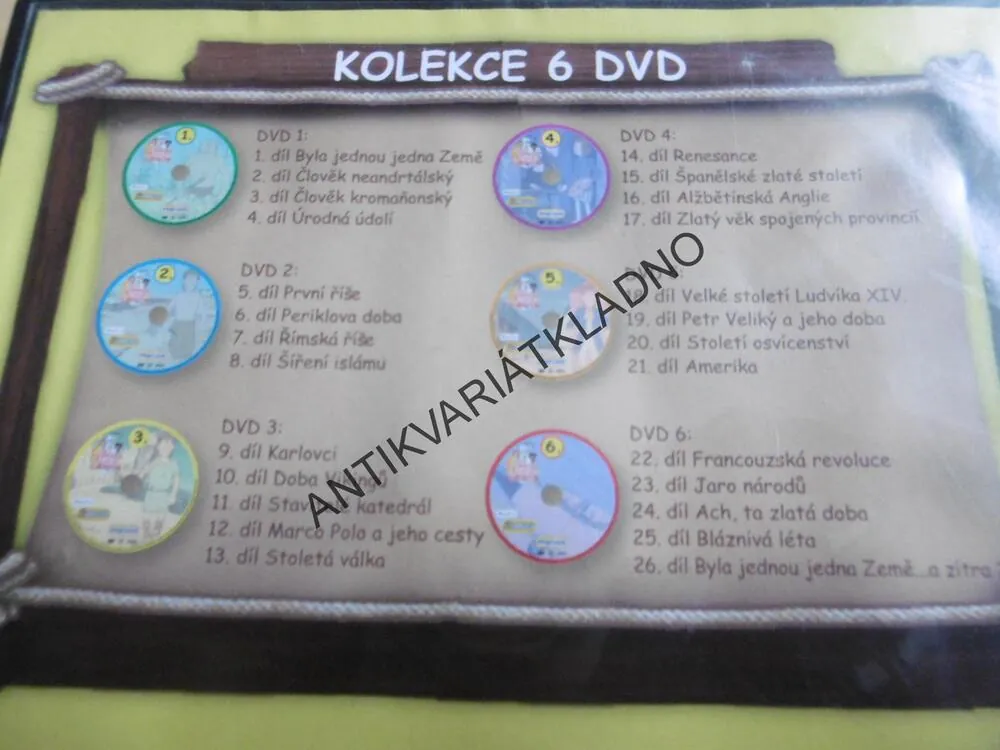 BYL JEDNOU JEDEN...ČLOVĚK, 6 DVD