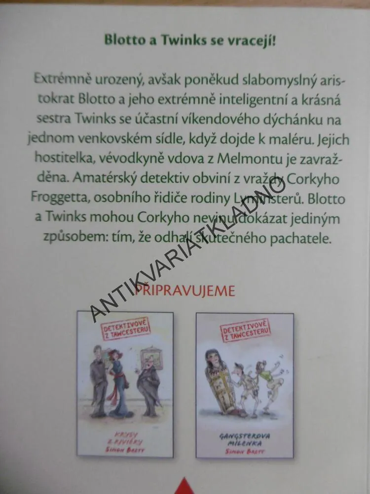 ZAVRAŽDĚNÍ VÉVODKYNĚ, SIMON BRETT, DETEKTIVOVÉ Z TAWCESTERU, **an