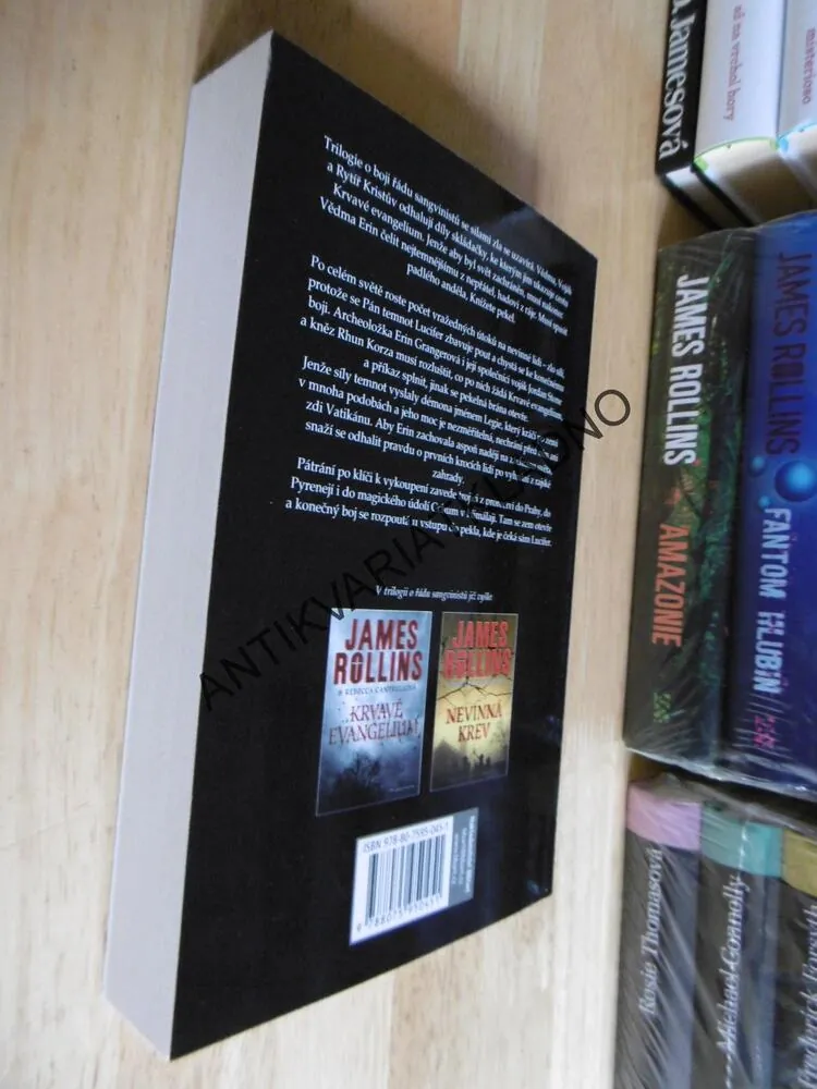 PEKELNÁ KREV, JAMES ROLLINS A REBECCA CANTRELLOVÁ, **an