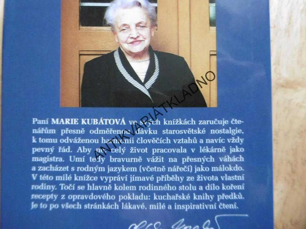 KOUZLO RODINNÉHO STOLU, MARIE KUBÁTOVÁ,HÜTTNEROVÁ, **an