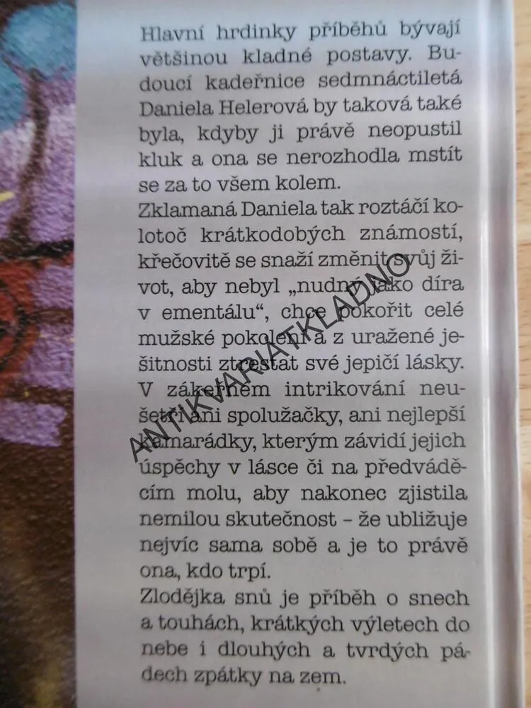 ZLODĚJKA SNŮ, LENKA LANCZOVÁ