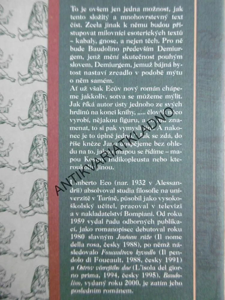 BAUDOLINO, UMBERTO ECO, **an