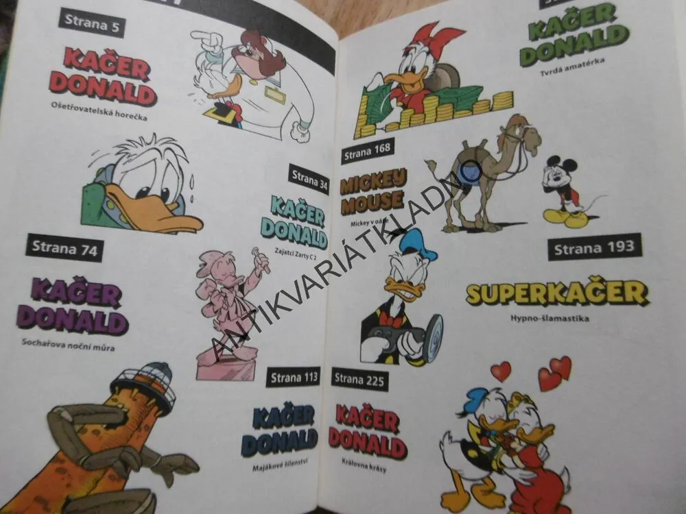 SUPER KOMIKS DISNEY, KAČER DONALD, 256 STRAN, 7/2012