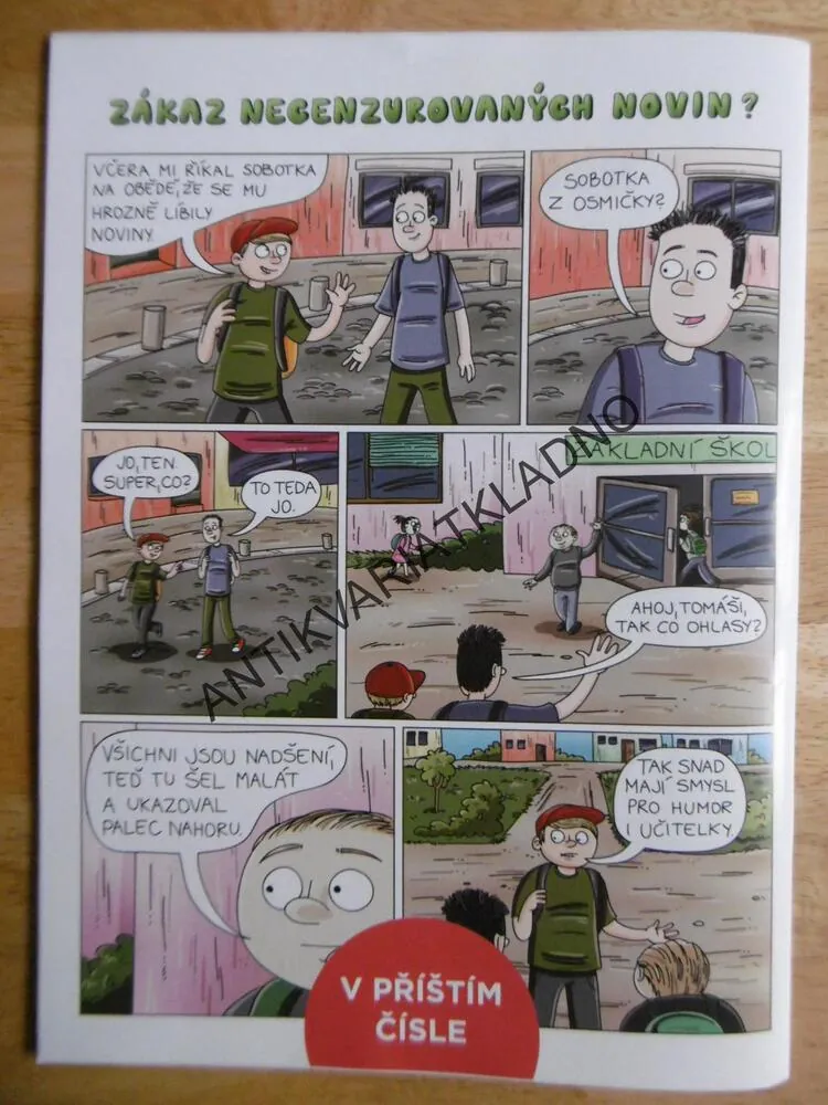 JIRKA, KOMIKS JIRKY KRÁLE, 5., POVÍDKA ZE ŠKOLKY, 2016