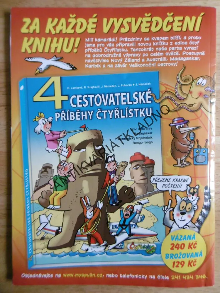 ČTYŘLÍSTEK 609-610, DVOJČÍSLO, NEBEZPEČNÝ KOLOTOČ