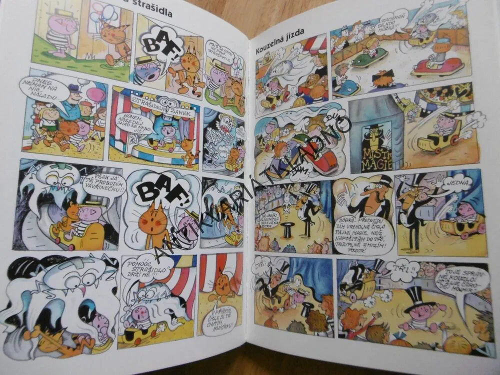 KOCOUR VAVŘINEC, LHOTOVÁ, FALTOVÁ, KOMIKS