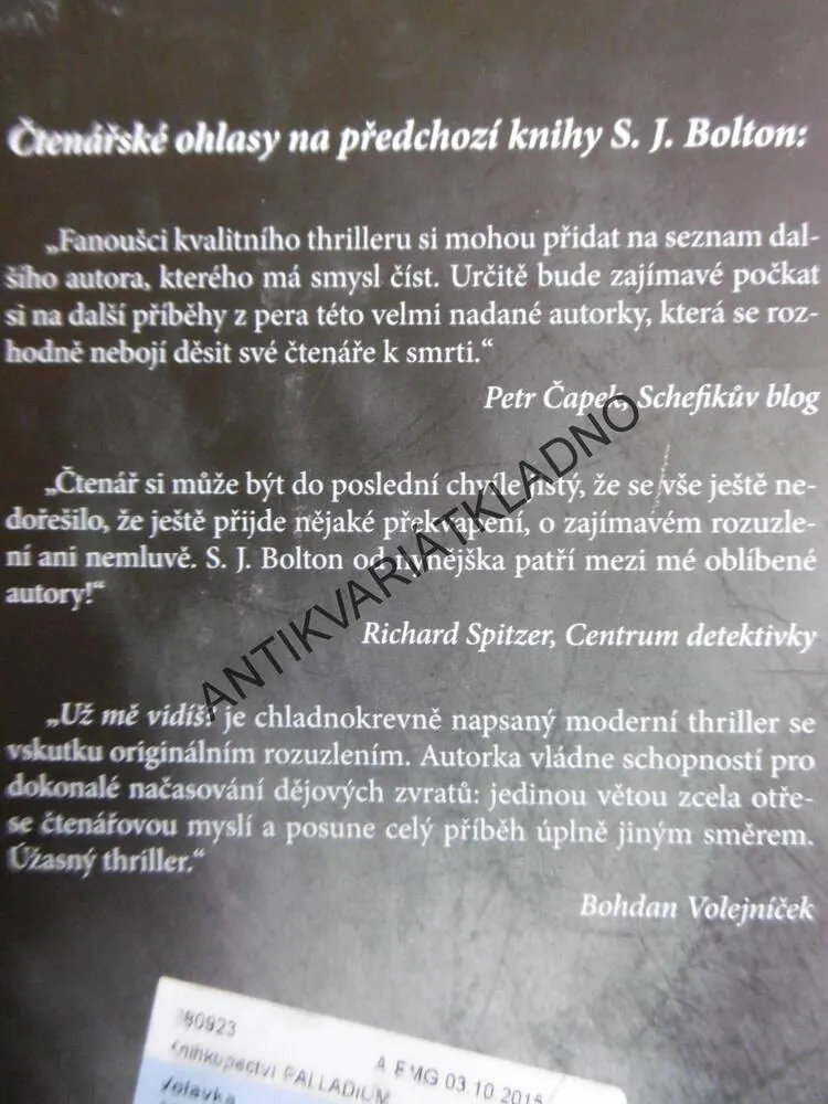VOLAVKA, S.J. BOLTON