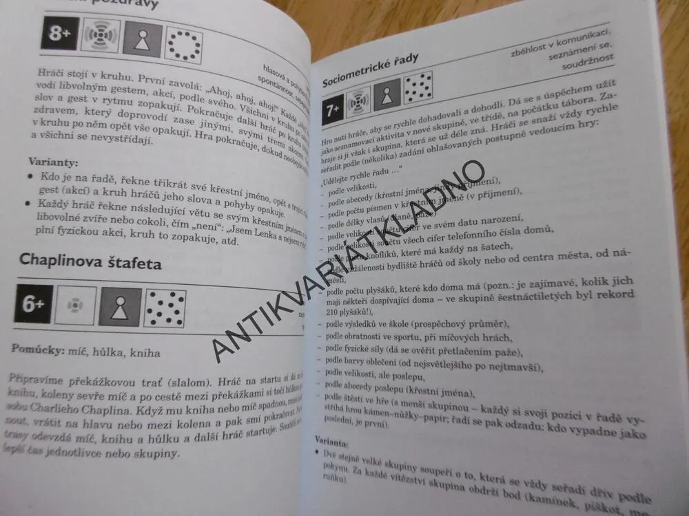 HRY PRO ZVLÁDÁNÍ AGRESIVITY A NEKLIDU, ŠIMANOVSKÝ