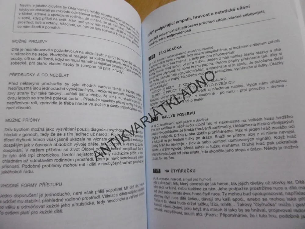 HRY POMÁHAJÍ S PROBLÉMY, ŠIMANOVSKÝ, MERTIN