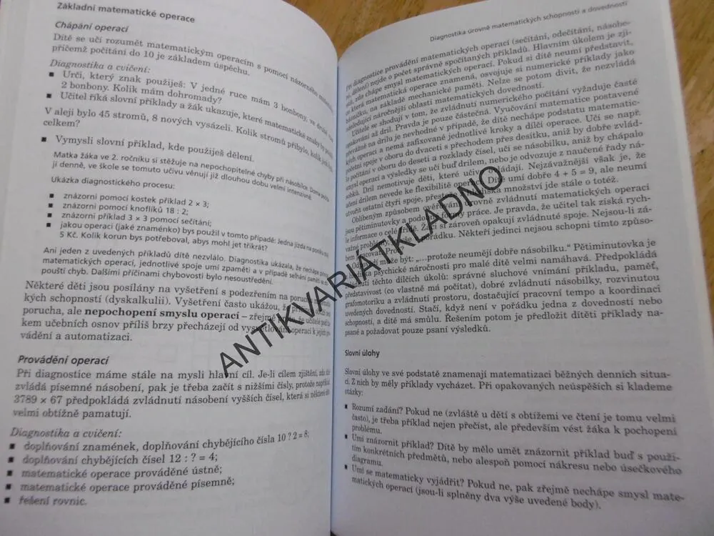 PEDAGOGICKÁ DIAGNOSTIKA A INDIVIDUÁLNÍ VZDĚLÁVACÍ PROGRAM, ZELINKOVÁ