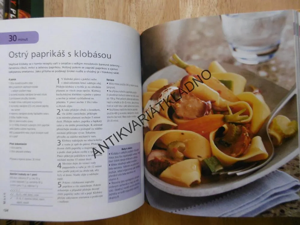 RYCHLE, CHUTNĚ, ZDRAVĚ...,JÍDLA DO 30 MINUT, KUCHAŘKA RECEPTY, **an