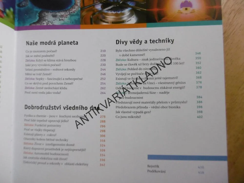 JAK SE MĚNÍ NÁŠ SVĚT, VĚDA A TECHNIKA, **an