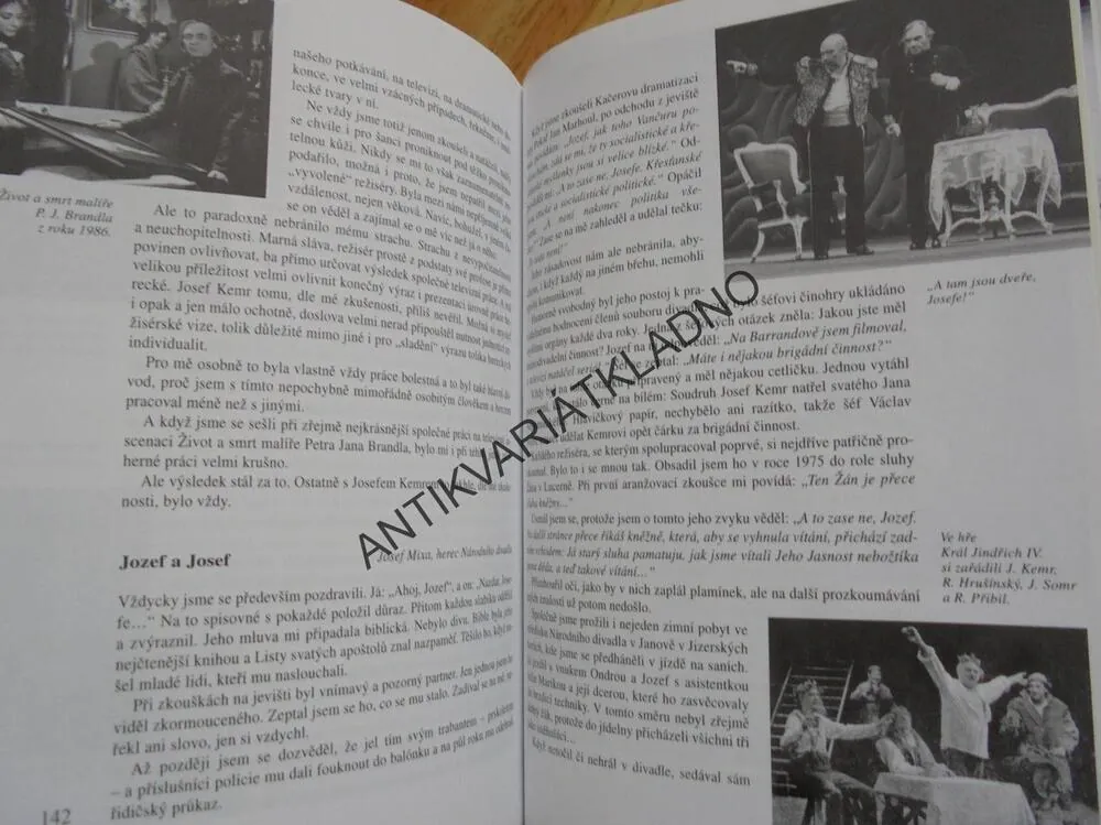 JOSEF KEMR, O SOBĚ, FILM HEREC, **an