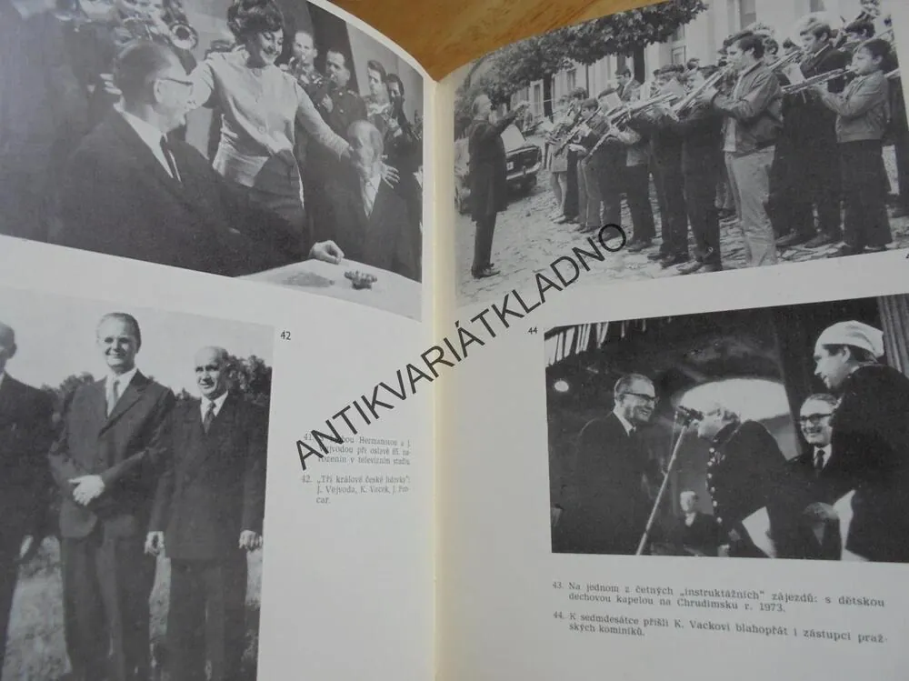 KAREL VACEK-AUTOGRAM, DORŮŽKA, 1979, UMĚLEC
