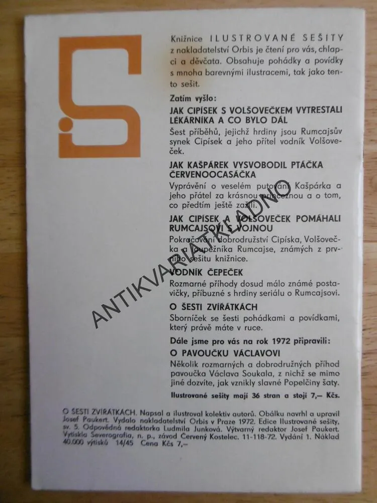 IS 5- O ŠESTI ZVÍŘÁTKÁCH