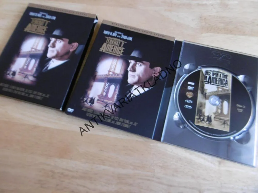 TENKRÁT V AMERICE, 2  DVD FILM