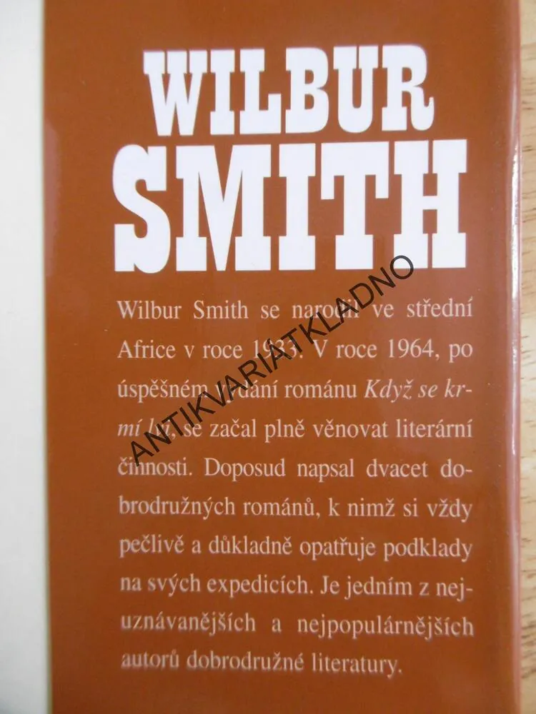 ŘÍŠE KAMENNÉHO SOKOLA, WILBUR SMITH, **an