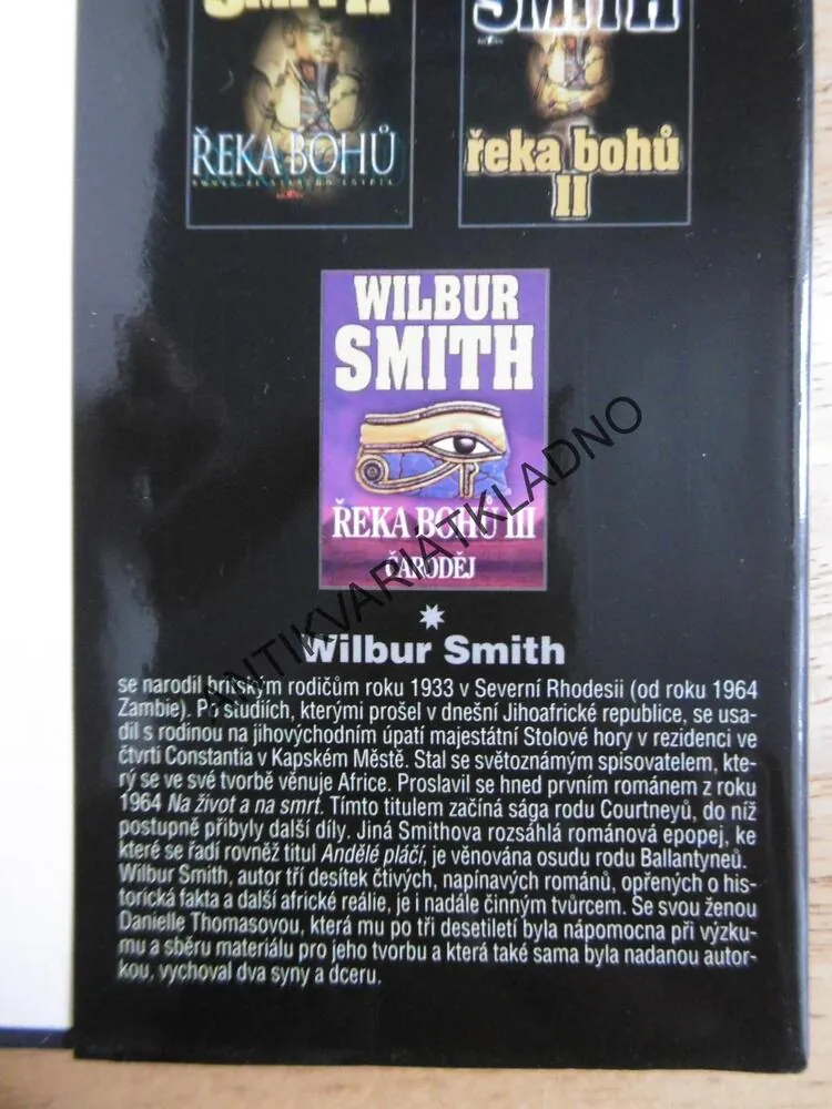 ANDĚLÉ PLÁČÍ, WILBUR SMITH, **an