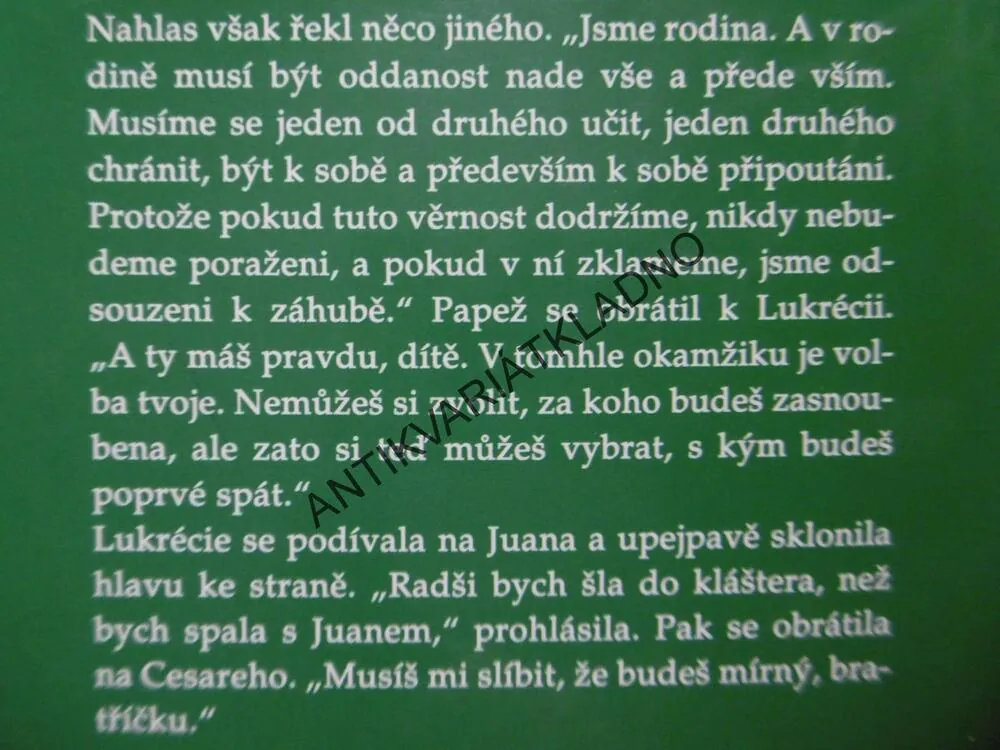 RODINA, MARIO PUZO, CAROL GINOVÁ, **an
