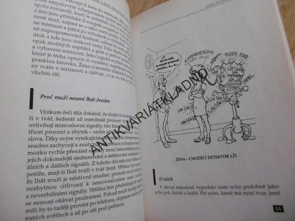 PROČ MUŽI NEPOSLOUCHAJÍ A ŽENY NEUMĚJÍ ČÍST V MAPÁCH, ALLAN A BARBARA PEASOVI, **an