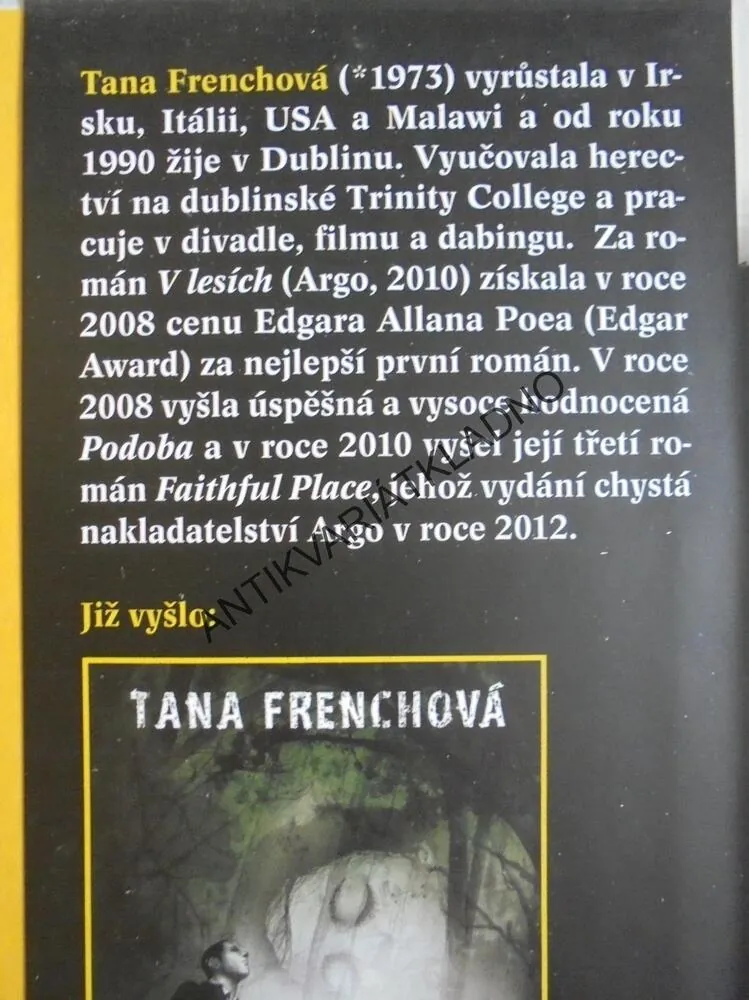 PODOBA, TANA FRENCHOVÁ, **an