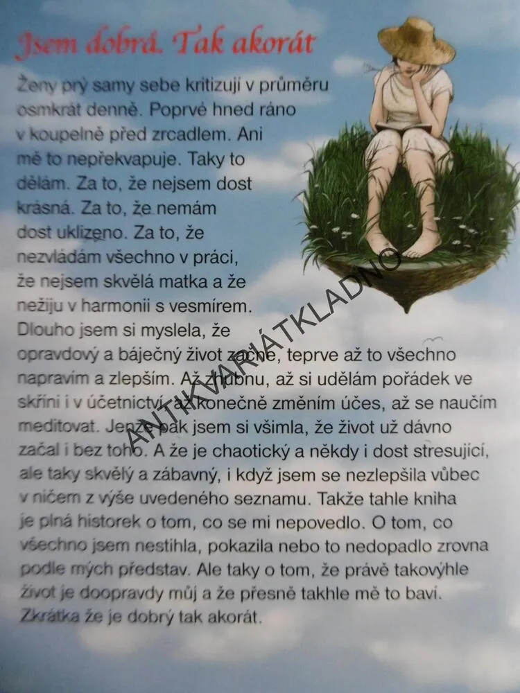 DOBRÁ TAK AKORÁT, BARBORA ŠŤASTNÁ, **an