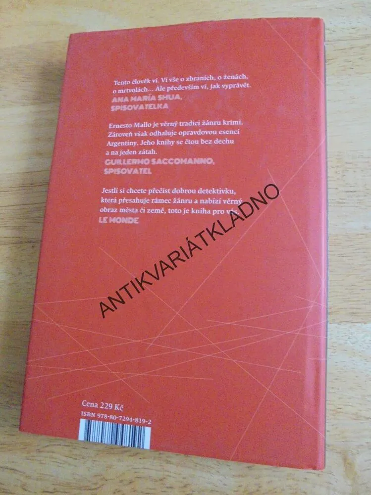 JEHLA V KUPCE SENA, ERNESTO MALLO, DETEKTIVKA, **an