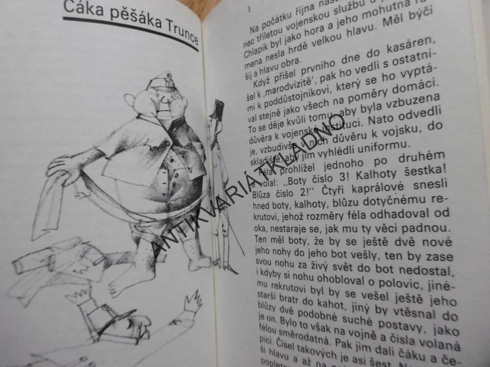 NEZNÁMÉ OSUDY DOBRÉHO VOJÁKA ŠVEJKA, ŠVEJK PŘED ŠVEJKEM, JAROSLAV HAŠEK,1983, **an