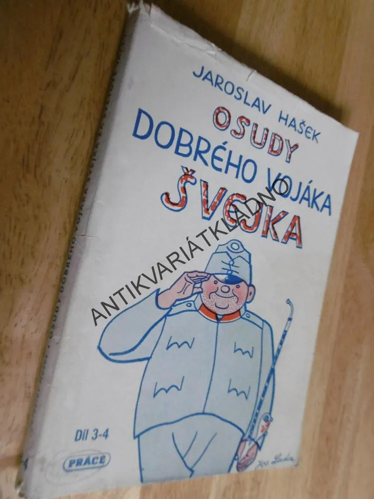 OSUDY DOBRÉHO VOJÁKA ŠVEJKA, ŠVEJK PŘED ŠVEJKEM, JAROSLAV HAŠEK, JOSEF LADA, 1-4,