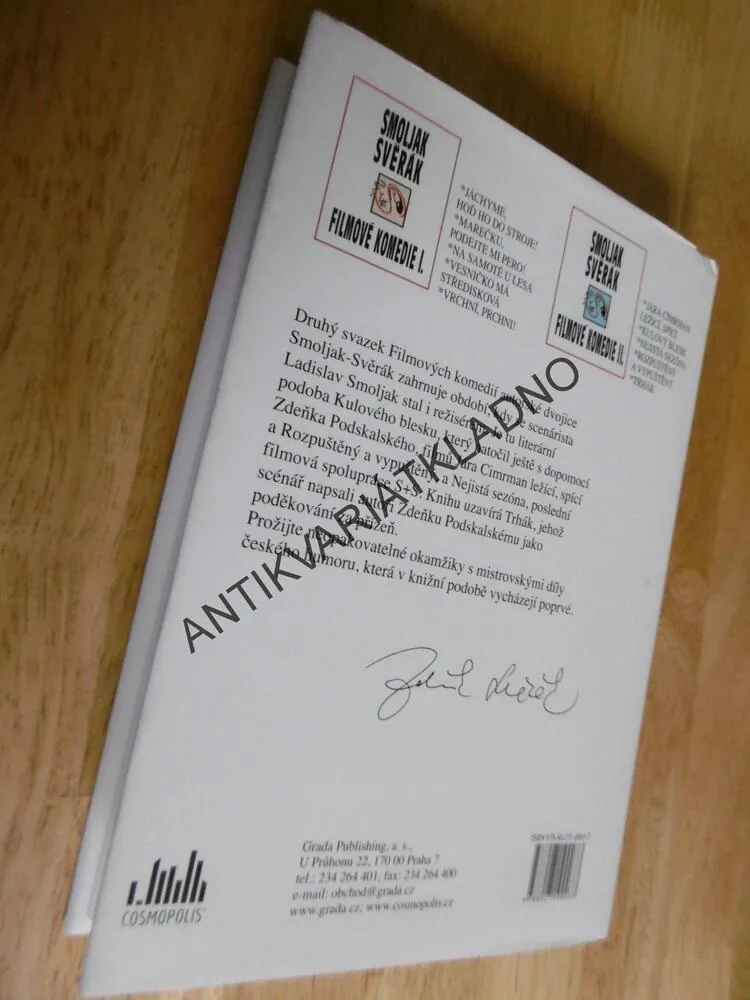 FILMOVÉ KOMEDIE II., ZDENĚK SVĚRÁK, SMOLJAK, **an