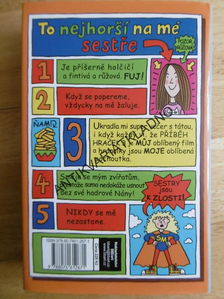 TO NEJHORŠÍ NA MÉ SESTŘE, JACQUELINE WILSONOVÁ