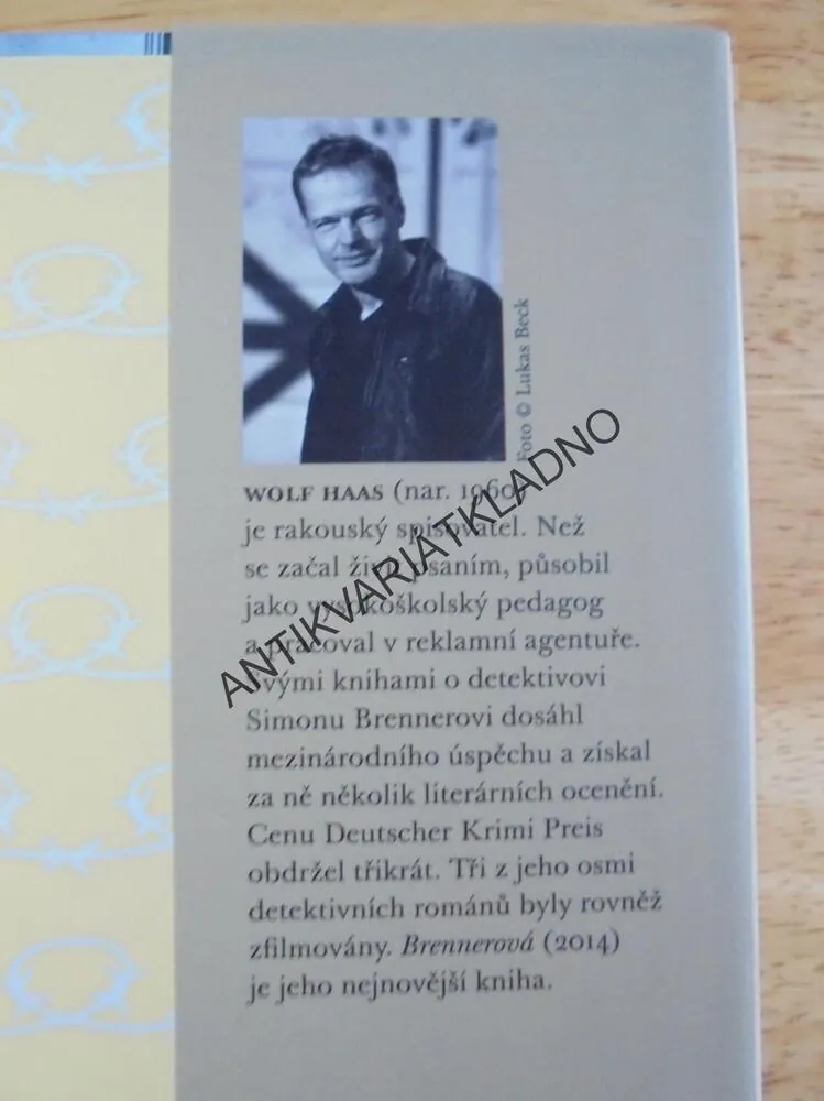 BRENNEROVÁ, WOLF HAAS, 2016, **an